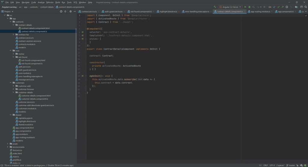 Angular w IntelliJ
